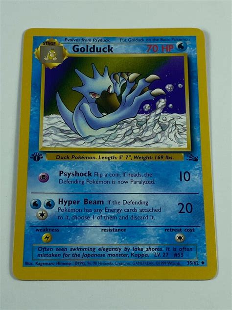 1st edition golduck